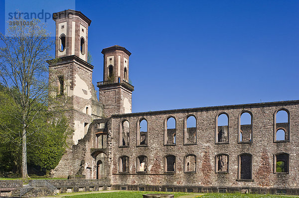 Klosterruine Frauenalb  Frauenalb  Baden-Württemberg  Deutschland  Europa