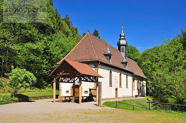 Kolmerberg-Kapelle  Kolmerbergkapelle  Dörrenbach  Naturpark Pfälzerwald  Pfalz  Rheinland-Pfalz  Deutschland  Europa