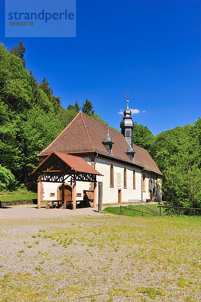 Kolmerberg-Kapelle  Kolmerbergkapelle  Dörrenbach  Naturpark Pfälzerwald  Pfalz  Rheinland-Pfalz  Deutschland  Europa
