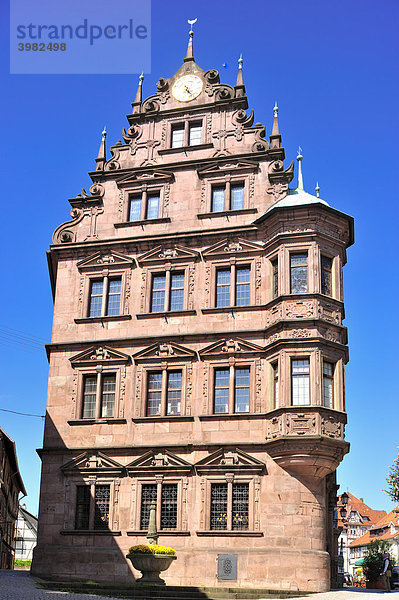 Altes Rathaus  Gernsbach  Murgtal  Schwarzwald  Baden-Württemberg  Deutschland  Europa