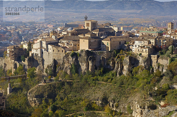 Altstadt  Cuenca  UNESCO-Weltkulturerbe  Castilla-La Mancha  Spanien  Europa