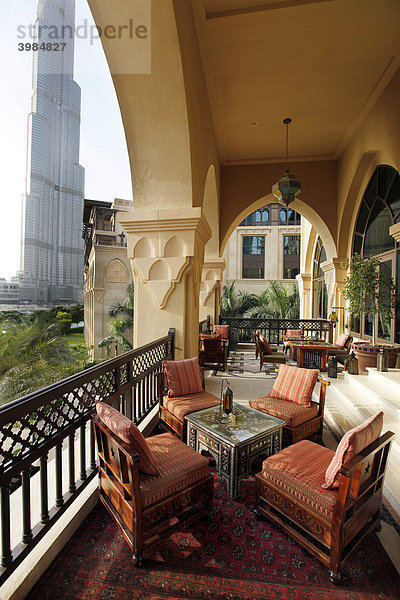 Luxus Hotel The Palace - The Old Town  Burj Dubai Hochhaus  Teil der Downtown Dubai  Vereinigte Arabische Emirate  Naher Osten