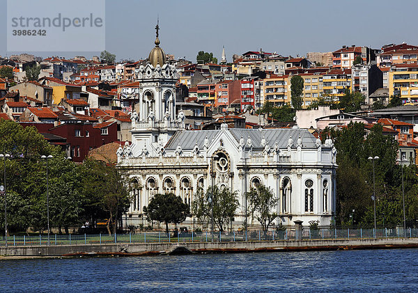 Kirche St. Stephan von Bulgarien  aus Gußeisen gebaut  Balat  Goldenes Horn  Istanbul  Türkei