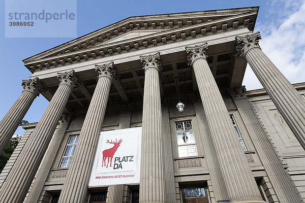 Meininger Theater  letzter klassizistischer Theaterbau in Deutschland  Rhön  Meiningen  Thüringen  Europa