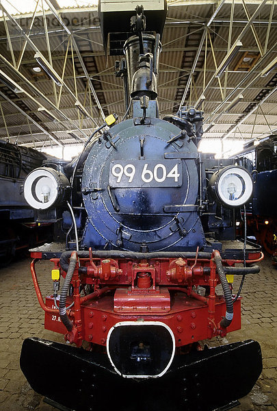 Historische Lok Nr. 99604 von 1914  Eisenbahnmuseum  Bochum-Dahlhausen  Ruhrgebiet  Nordrhein-Westfalen  Deutschland  Europa