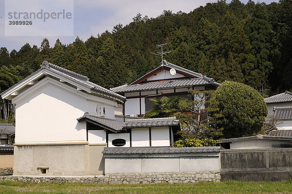 Traditioneller Bauernhof in Iwakura bei Kyoto  Japan  Ostasien  Asien