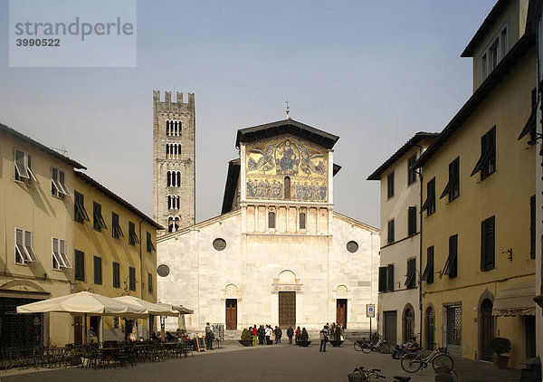 Basilica di San Frediano  Lucca  Toscana  Italien  Europa