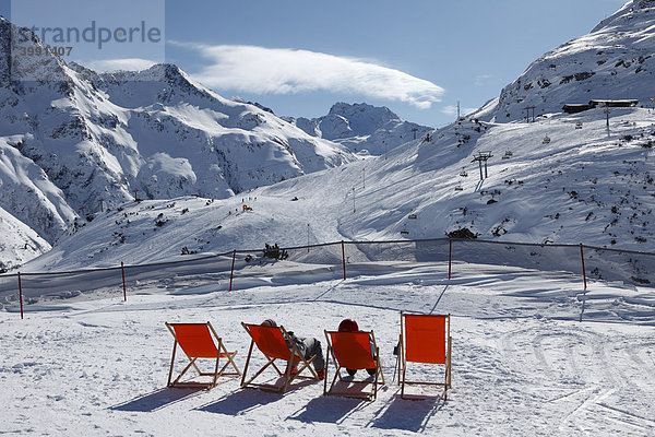 Skigebiet Silvapark Galtür  Silvretta  Paznauntal  Paznaun  Tirol  Österreich