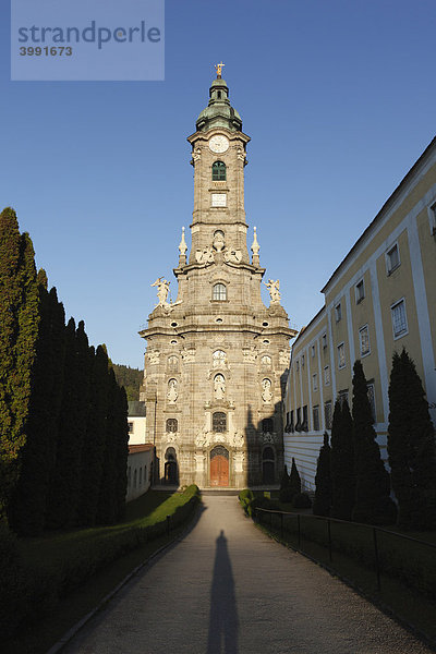 Stiftskirche  Zwettl-Stift  Waldviertel  Niederösterreich  Österreich  Europa