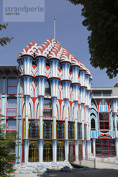 Hotel Fuchspalast  von Ernst Fuchs entworfen  St. Veit an der Glan  Kärnten  Österreich  Europa