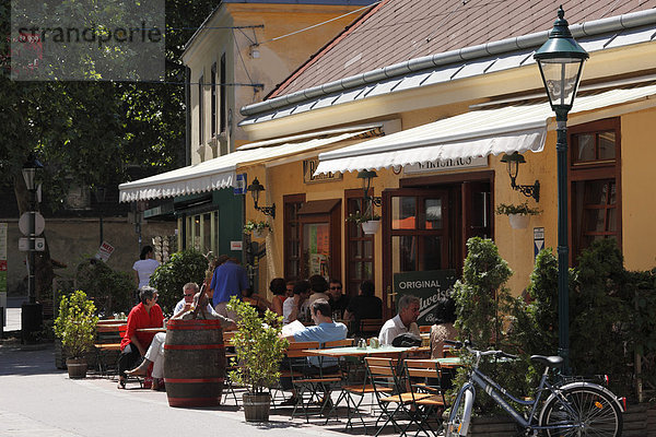 Restaurants in Kaiserin-Elisabeth-Straße  Mödling  Wienerwald  Niederösterreich  Österreich  Europa