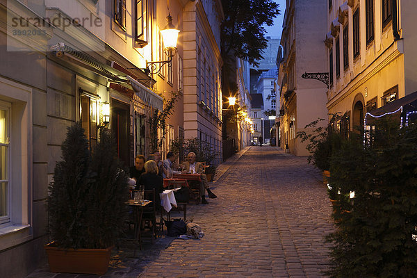 Gutenberggasse  Spittelberg  Wien  Österreich  Europa