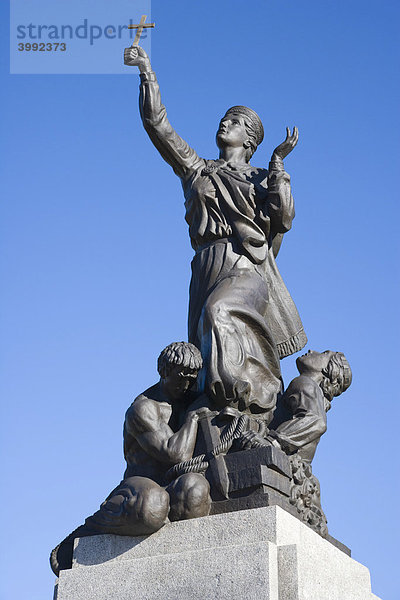 Lettgallen Befreiungs-Denkmal Vereingtes Lettland  Rezekne  Lettland  Baltikum