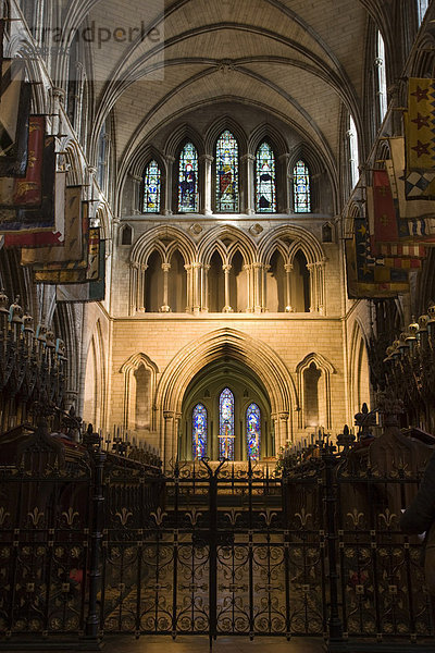 St. Patrick Kathedrale  Innenansicht  Dublin  Irland