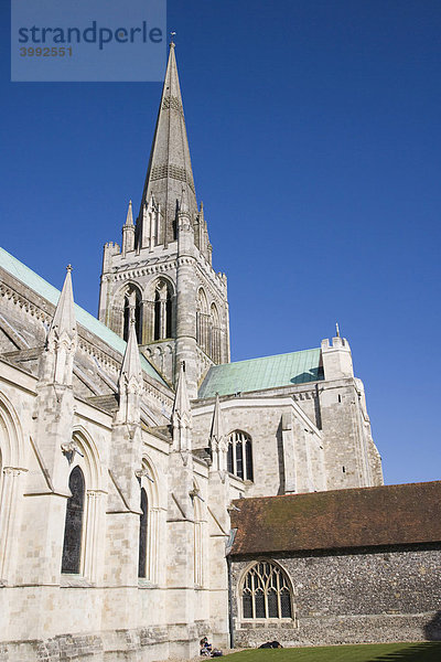 Chichester Cathedral Kathedrale  Chichester  Sussex  England  Großbritannien