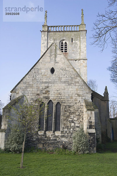 St Mary de Lode Church Kirche  Archdeacon Street Straße  Gloucester  England  Großbritannien