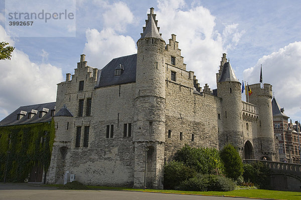 Schloss Steen  Steenplein  Antwerpen  Belgien