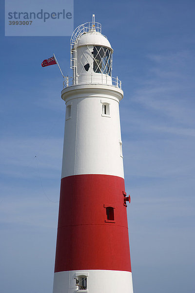 Portland Bill Lighthouse Leuchtturm  Isle of Portland  Dorset  England  Vereinigtes Königreich  Europa