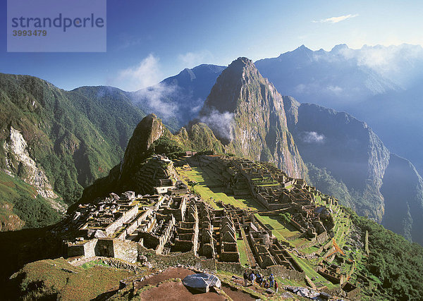 Machu Picchu  Cuzco  Peru  Südamerika