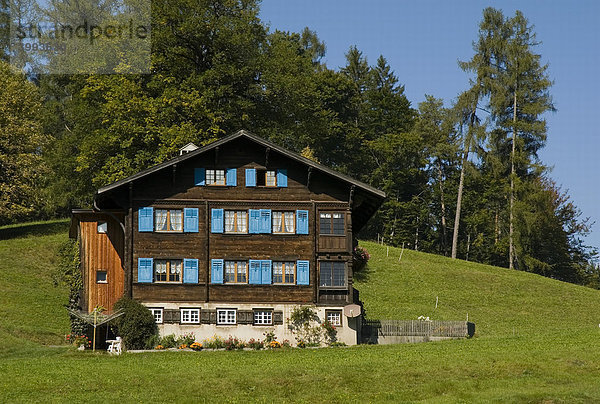 Wohnhaus in der Schweiz  Europa
