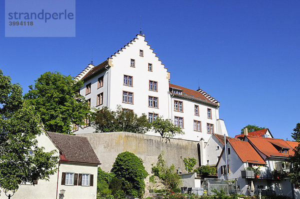 Blick auf das Krenkinger Schloß in der historischen Altstadt von Engen  Landkreis Konstanz  Baden-Württemberg  Deutschland  Europa