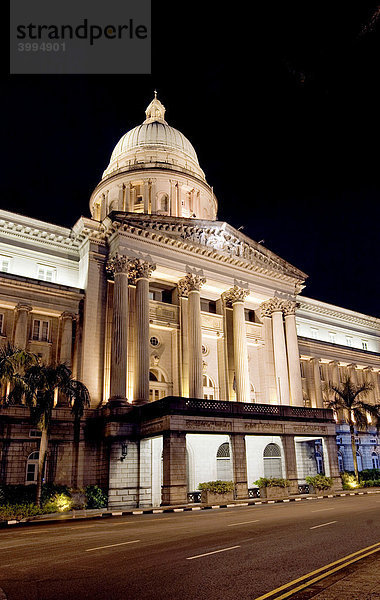 Das alte Gebäude des Obersten Gerichts  Singapur  Südostasien