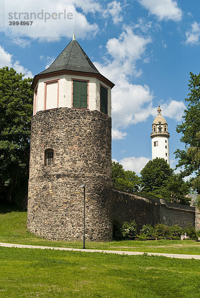 Bergfried  Höchster Schloss  ehemalige Residenz des Mainzer Erzbistums  Frankfurt  Hessen  Deutschland  Europa