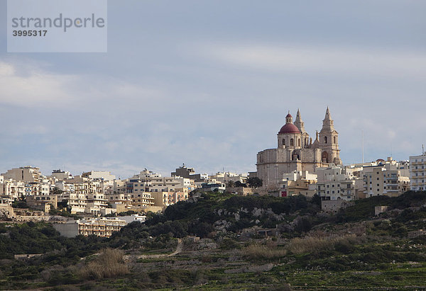 Die Höhlenkirche St. Marija in Melliaha  Malta  Europa