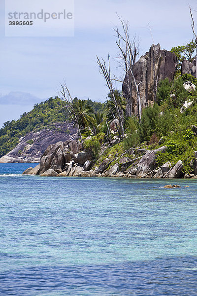 Strand von Anse L'Islette  Insel Mahe  Seychellen  Indischer Ozean  Afrika