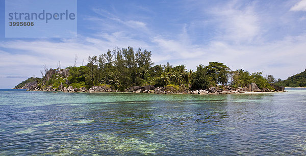 Strand von Anse L'Islette  Insel Mahe  Seychellen  Indischer Ozean  Afrika