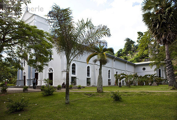 Cathedrale ImmaculÈe Conception an der Oliver Maradan Street  Hauptstadt Victoria  Insel Mahe  Seychellen  Indischer Ozean  Afrika