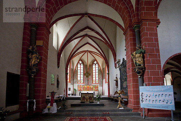 Die Abtei Sayn mit der Stiftskirche  Sayn  Koblenz Rheinland-Pfalz  Deutschland  Europa