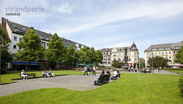 Der Goerres Platz  Koblenz  Rheinland-Pfalz  Deutschand  Europa