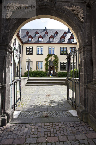 Blick auf das Pfarrhaus Koblenz  Rheinland-Pfalz  Deutschand  Europa