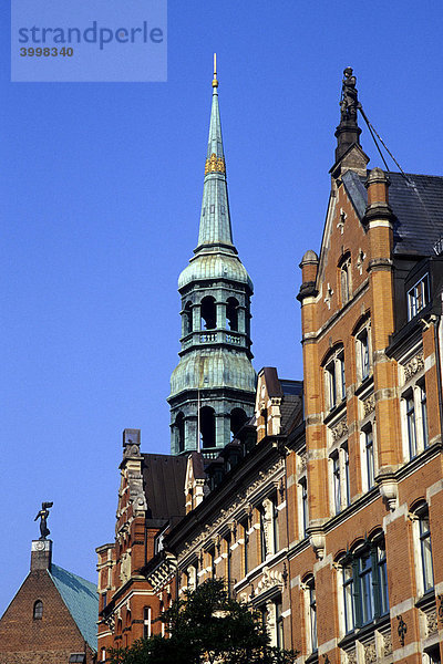 St. Katharinen Kirche  am Zippelhaus  Hansestadt Hamburg  Deutschland  Europa