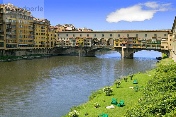Ponte Vecchio in Florenz  Italien