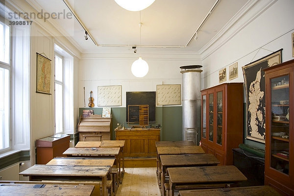 Historisches Klassenzimmer  Inneneinrichtung