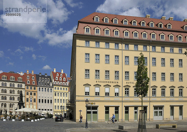 Hotel Steigenberger  Neumarkt  Dresden  Sachsen  Deutschland  Europa