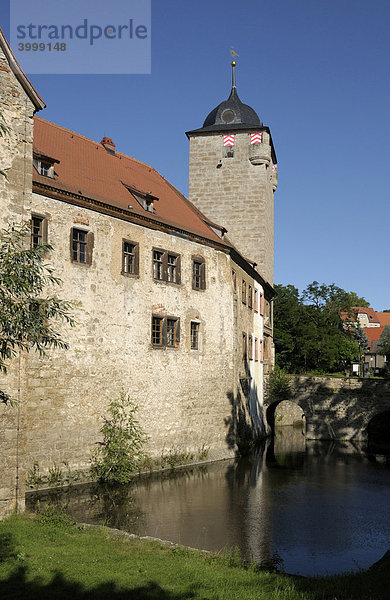 Wasserburg Kapellendorf  Kapellendorf  Thüringen  Deutschland  Europa