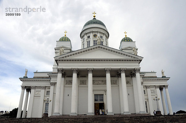 Evangelischer Dom  Helsinki  Finnland  Suomi  Europa