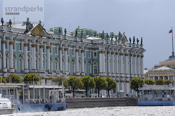 Winterpalast  Sankt Petersburg  Russland  Europa