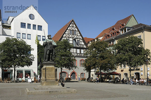 Stadtmuseum  Marktplatz  Jena  Freistaat Thüringen  Deutschland  Europa