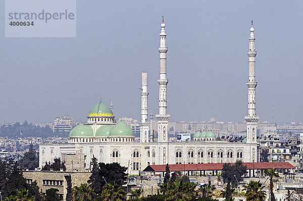 Neue Assad Moschee in Aleppo  Syrien  Naher Osten  Asien