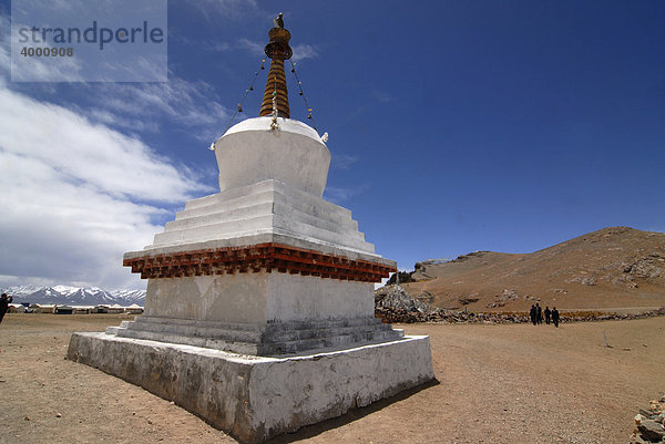 Chörten  Stupa am Namtso-See  Himmelssee  Damchung  Tibet  China  Asien