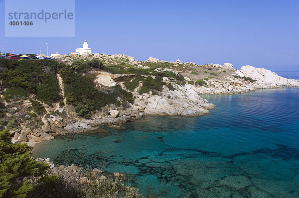 Felsenküste  Santa Teresa  Capo Testa  Sardinien  Italien  Europa