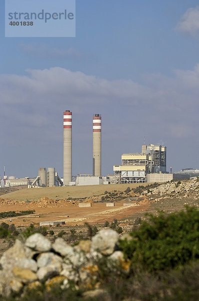 Elektrizitätswerk nahe des Hafens  Djorf Lasfar  Marokko  Afrika
