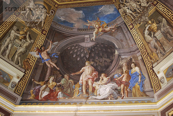 Saal der Musen  Museo Pio-Clementino  Vatikanische Museen  Altstadt  Vatikanstadt  Italien  Europa