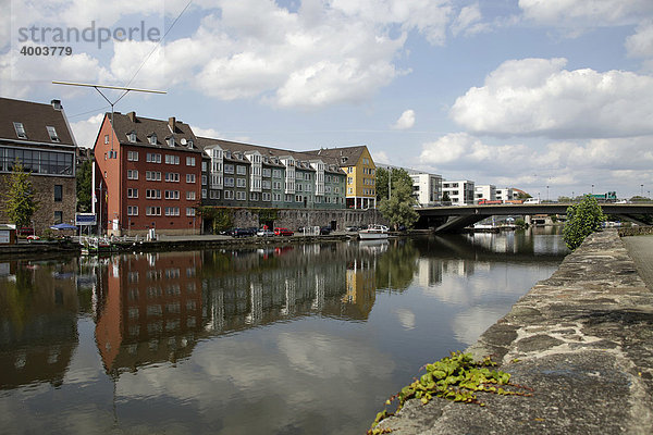 Die Fulda in Kassel  Hessen  Deutschland  Europa