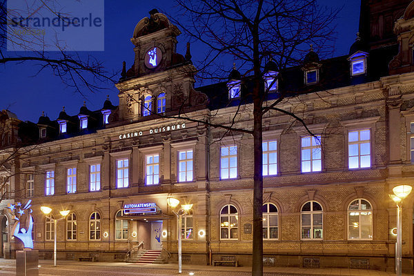 Casino Duisburg  Spielbank  Duisburg  Ruhrgebiet  Nordrhein-Westfalen  Deutschland  Europa