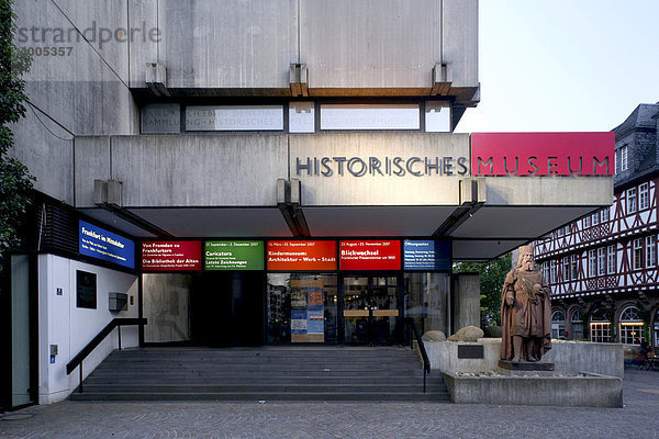 Historisches Museum am Römerberg  Frankfurt am Main  Hessen  Deutschland  Europa